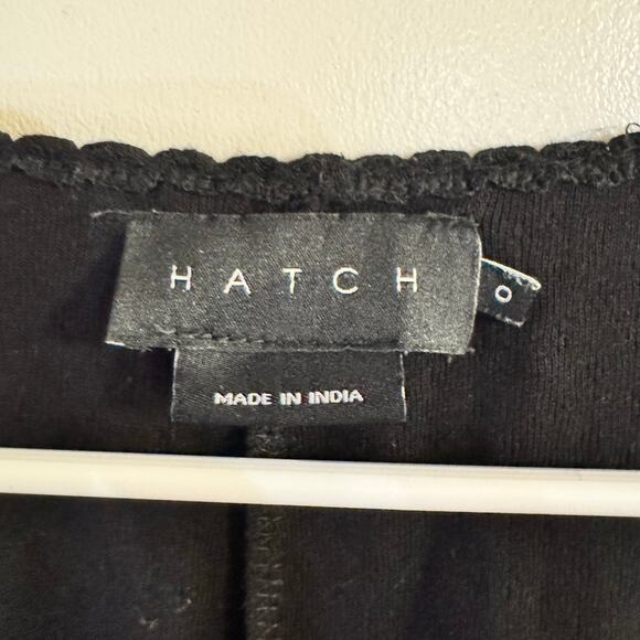 Hatch The Cotton Maternity Nursing Friendly Jumpsuit Black Size XS/S - Picture 10 of 13